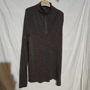 Smartwool SS603 Men's NTS Mid 250 Zip T - Brown - Sz L*